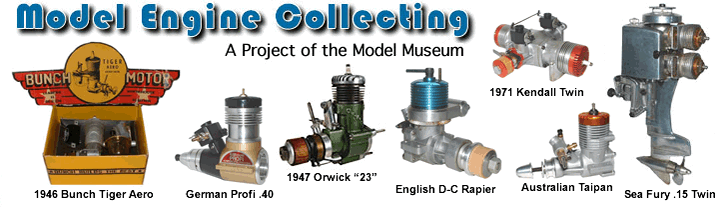 Model Engine Collector by Tim Dannels - American Model Engine